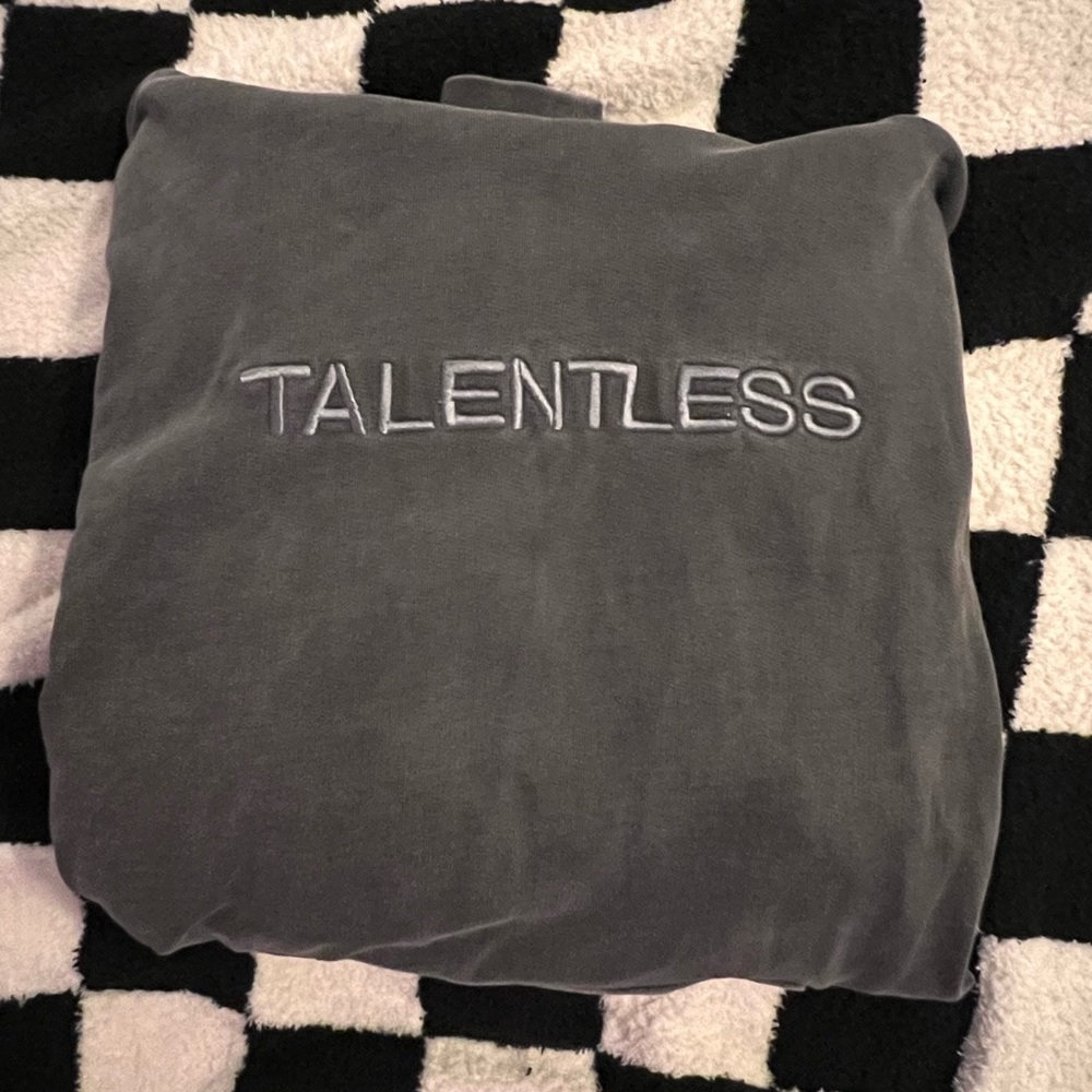 Talentless Embroidered Hoodie